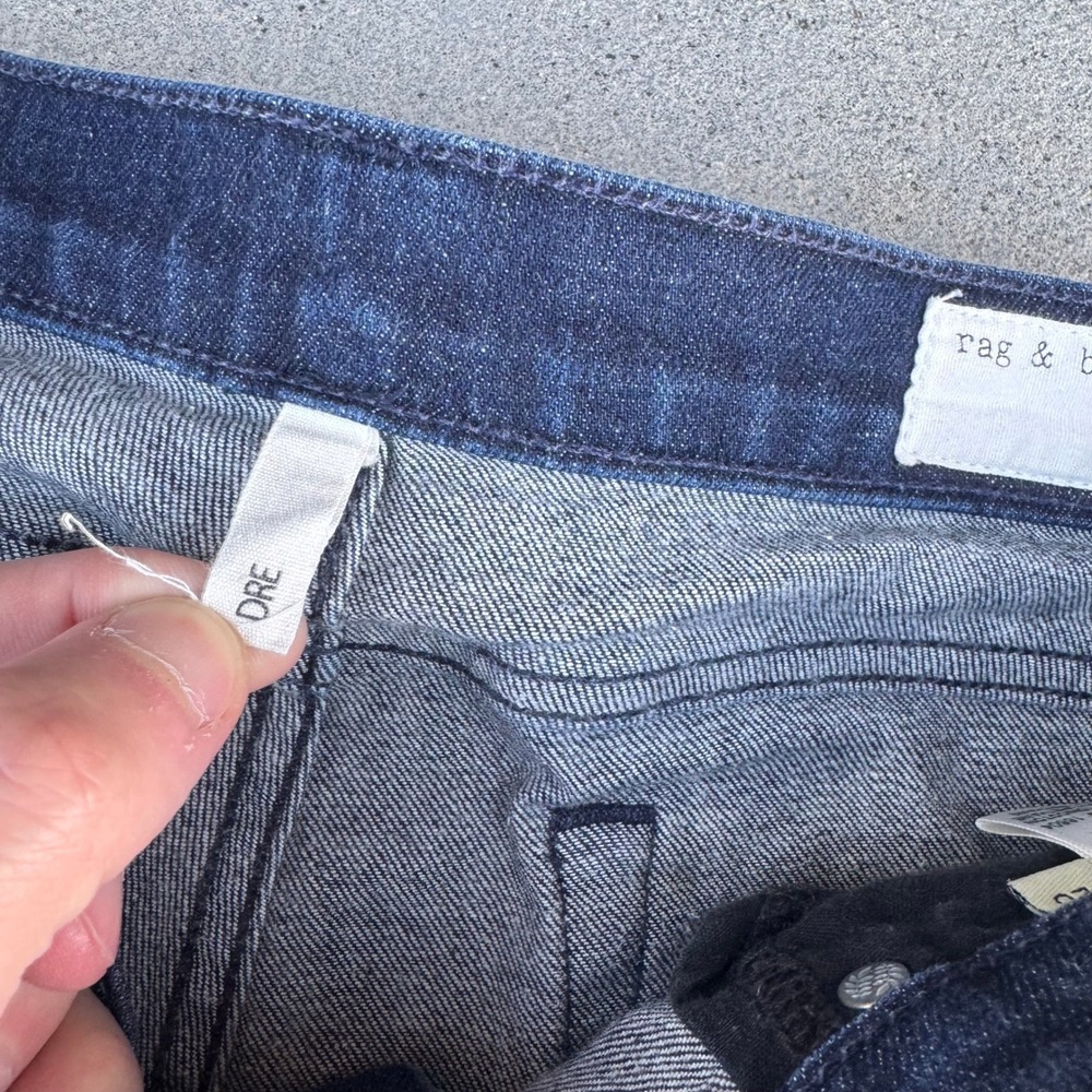 Rag & Bone Dre Slim Jeans Indigo Blue Size‎ 26 - Picture 4 of 11